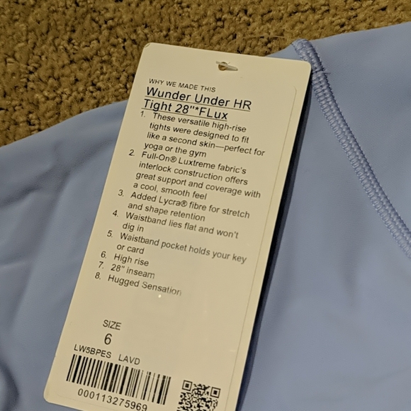 Lulu Lemon Wunder Unders - Picture 3 of 4